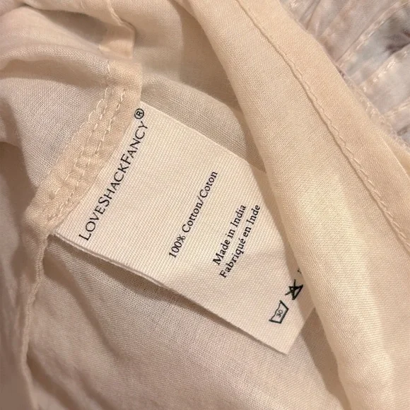 LoveShackFancy Floral Ruffle Mini Skirt XS - Picture 8 of 10